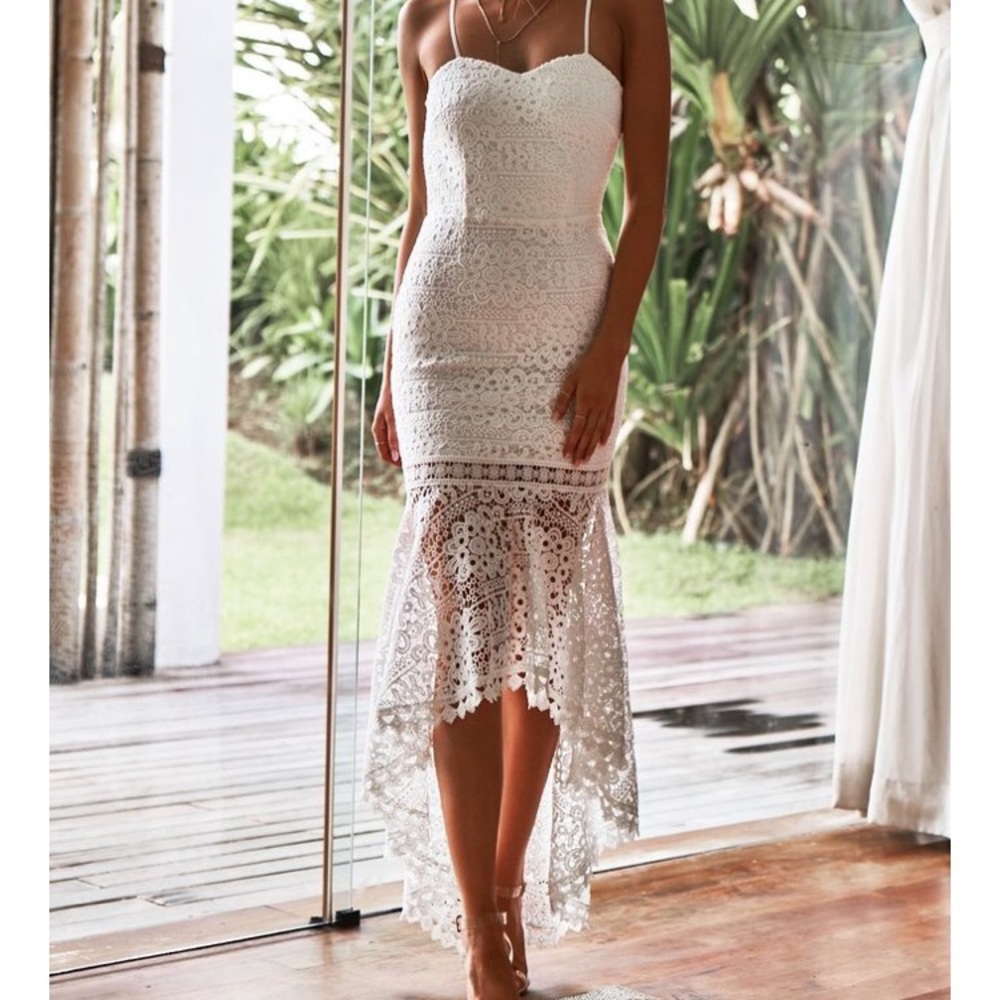 White dress
